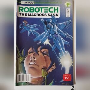Robotech The Macross Saga, Volume 17, Comico, Vintage 1980s Comic Book